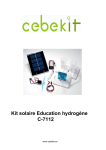 Kit solaire Education hydrogène C-7112