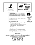 voir page #1 - Wayne Combustion Systems