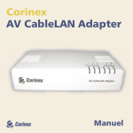 AV CableLAN Adapter - Corinex Global Corp.