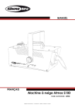 Machine à neige Atmos S100 V1