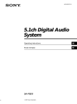 5.1ch Digital Audio System