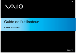 Utilisation de votre ordinateur VAIO