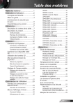 Commandes de l`utilisateur