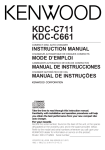 KDC-C711/661(K,E)(En,F,Es,P)