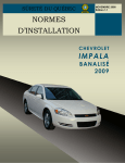 Impala 2009 - Sûreté du Québec
