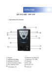 KIT SOLAIRE - 20W 220V