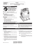 RLGF Self Priming Centrifugal Pumps