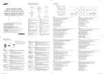 Quick Setup Guide Guide de configuration rapide