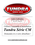 manuel utilisateur - Tundra International