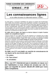 Les connaissances lignes - L`UNAC-FO