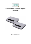 2.2. Raccordement du commutateur Ethernet Gigabit 5/8 ports à