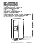 Side-by-Side Refrigerator Use & Care Guide for Dispensing and