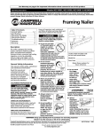 Framing Nailer - Campbell Hausfeld