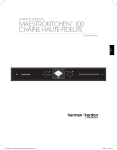 MaestroKitchen™ 100 chaine haUte-FiDeLite