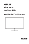 Série VP247 Moniteur LCD Guide de l`utilisateur
