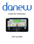 Guide de l`utilisateur GPS GS520N