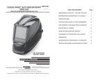 casque viking&trade; auto-obscurcissant s&eacute;rie 3350