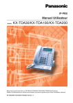 Modèle KX-TDA30/KX-TDA100/KX-TDA200