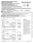 INSTRUCTIONS D`INSTALLATION SOINS ET ENTRETIEN