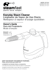 Everyday Steam Cleaner Limpiador de Vapor de