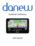 Guide de l`utilisateur GPS GS270