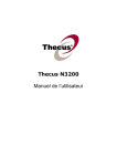 Thecus N3200 Manuel de l`utilisateur