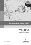 Alternateurs Basse Tension - 4 p&ocirc;les GEARLEC