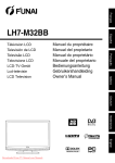 Funai LH7-M32BB Tv User Guide Manual Operating Instructions Pdf