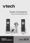 Guide d`utilisation - VTech Communications