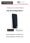 Manual AQ SmartSpeaker V.13.01