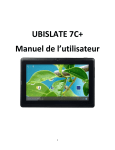 UBISLATE 7C+ Manuel de l`utilisateur