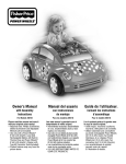 Owner`s Manual Manual del usuario Guide de l - Fisher