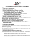 guide de depannage du syntonisateur auto tab performance