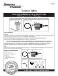 Technical Notice - Spectra Premium