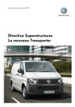 Aufbaurichtlinie - Transporter T5 - Französisch