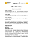 reglement 2007 - World Series by Renault