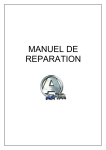 MANUEL DE REPARATION