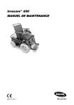 Invacare ® G50 MANUEL DE MAINTENANCE