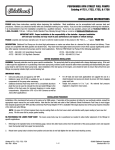 Edelbrock 1721 Fuel Pump Mechanical Installation Instructions