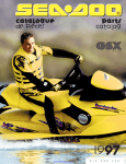 1997 SeaDoo GSX Parts Catalog