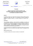 Circulaire relative à la liste des incidents d`aviation civile devant être