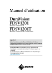 DuraVision FDSV1201/FDSV1201T Manuel d`utilisation