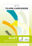 N°13 TOLERIE-CARROSSERIE