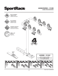 sportrack a30404tw200 tow capable 4 bike hitch bike rack