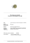 Plan d`Assurance Qualit&eacute; Processus d`Homologation des OSM