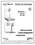 • InstallatIon • FonctIonnement • entretIen - Alto