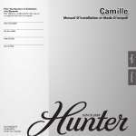 Camille - Hunter Fan