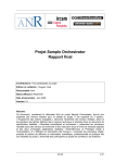 Projet Sample Orchestrator Rapport final