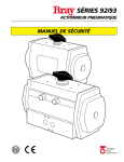 Séries 92/93 - Manuel de Sécurité