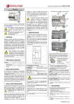 1 description 2 verification a la reception 3 précautions de sécurité 4